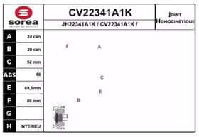 ШРУС EAI CV22341A1K