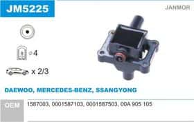 Катушка зажигания Janmor JM5225
