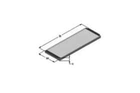 Фильтр салона Tecneco CK5893