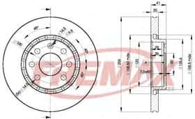 Тормозной диск Fremax BD-9046