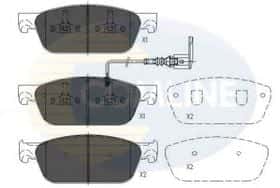 Тормозные колодки Comline CBP16002