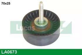 Обводной ролик поликлинового ремня Lucas la0673