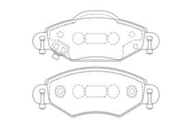 Гальмівні колодки Champion 572510ch