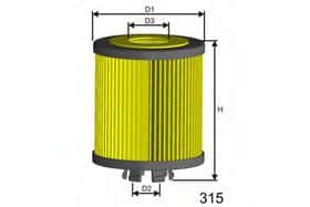 Оливний фільтр Misfat L115