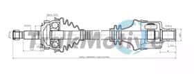 Полуось