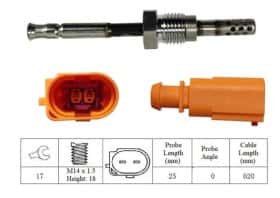 Датчик температури вихлопних газів Lucas lgs7133