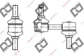 Стойка стабилизатора DJ Parts DL1049