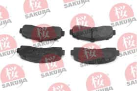 Тормозные колодки Sakura 600-10-4135