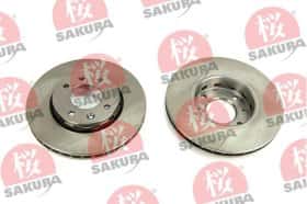 Гальмівний диск Sakura 604-03-8802