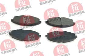 Тормозные колодки Sakura 600-00-8370