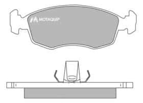 Гальмівні колодки Motaquip lvxl996