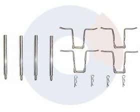 Компоненти дискових гальмівних колодок Carrab Brake Parts 2007