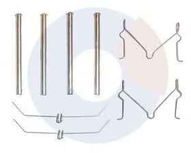 Компоненти дискових гальмівних колодок Carrab Brake Parts 2162