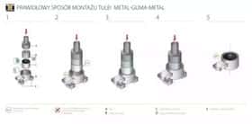 Сайлентблок рычага Tedgum TED99625