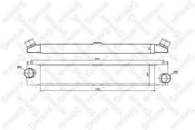Інтеркулер Stellox 10-40174-SX