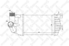 Інтеркулер Stellox 10-40234-SX