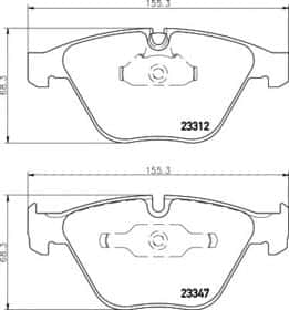 Гальмівні колодки Hella Pagid 8DB 355 009-271