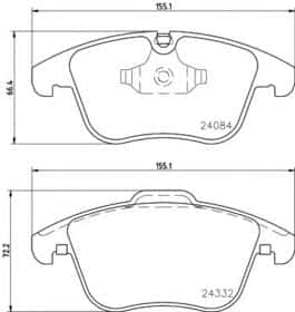 Гальмівні колодки Hella Pagid 8DB 355 013-731