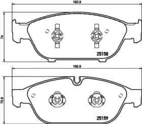 Гальмівні колодки Hella Pagid 8DB 355 016-031