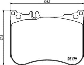 Тормозные колодки Hella Pagid 8DB 355 021-211