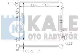 Радиатор охлаждения двигателя