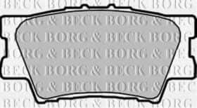 Гальмівні колодки Borg & Beck BBP1990
