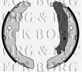 Гальмівні колодки Borg & Beck BBS6366
