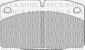 Тормозные колодки Borg & Beck BBP1117