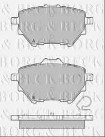 Тормозные колодки Borg & Beck BBP2452