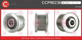 Шків генератора Casco CCP90236AS
