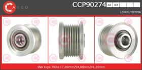 Шків генератора Casco CCP90274AS