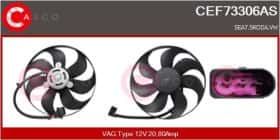 Вентилятор системи охолодження двигуна Casco cef73306as