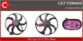Вентилятор системи охолодження двигуна Casco cef73364as