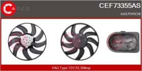 Вентилятор системи охолодження двигуна Casco cef73355as