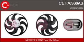 Вентилятор системи охолодження двигуна Casco cef76300as