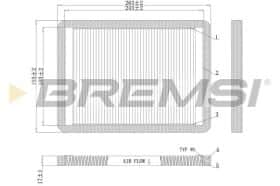 Фильтр салона Bremsi fc1547