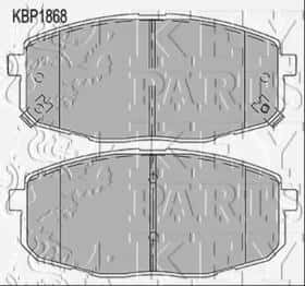 Тормозные колодки Key Parts KBP1868