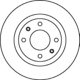 Тормозной диск Bendix 562044B