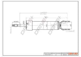 Амортизатор Dr!ve+ dp1610100187 Амортизатор Dr!ve+ dp1610100187