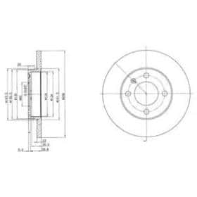 Тормозной диск Dr!ve+ dp1010110018