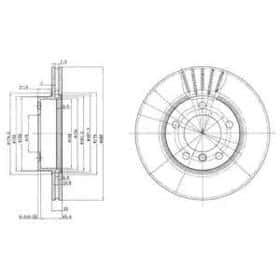 Тормозной диск Dr!ve+ dp1010110514