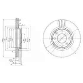 Тормозной диск Dr!ve+ dp1010110726