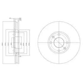 Тормозной диск Dr!ve+ dp1010110850