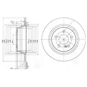 Тормозной диск Dr!ve+ dp1010110179