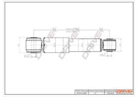 Амортизатор Dr!ve+ dp1610100040 Амортизатор Dr!ve+ dp1610100040