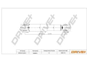 Амортизатор Dr!ve+ dp1610100014