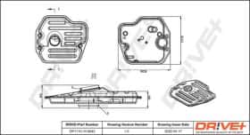 Фільтр АКПП Dr!ve+ dp1110140042