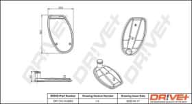 Фільтр АКПП Dr!ve+ dp1110140003