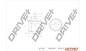 Оливний фільтр Dr!ve+ dp1110110139