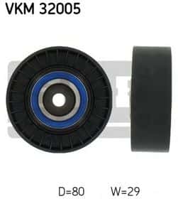Обводной ролик поликлинового ремня SKF VKM 32005